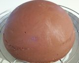 Une image de l'étape 8 de Dôme entremet chocolat framboise.