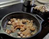 A picture of step 9 of Calamari with Shrimp in Garlic Sauce.