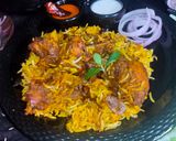 हैदराबादी दम चिकन बिरयानी (hyderabadi dum chicken biryani recipe in Hindi) रेसिपी चरण 10 फोटो