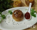 A picture of step 20 of Eggless paneer stuffed Rose buns (without yeast).
