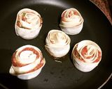 A picture of step 8 of Rose dumplings.