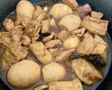 Foto langkah ke 4 dari resep Semur Telur Tahu.