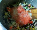A picture of step 4 of Mexican Rice.