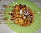 Foto langkah ke 10 dari resep Sate ayam bumbu kacang mede.