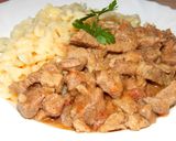 Borsos tokány recept fázis 6 fotója