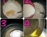 Foto langkah ke 2 dari resep Chewy Brown (teflon) Cake with chocolate toping.