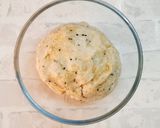 A picture of step 1 of Mathri.