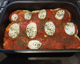Foto del paso 9 de la receta: Berenjenas con tomate y mozzarella al horno