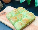 Cara Membuat Roti Sobek Pandan isi Coklat 6