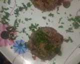 A picture of step 2 of Left over rice Chinese pulao.