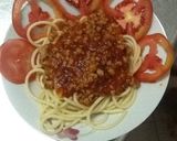 Hình bước làm 5 của món Mì Ý Sốt Thịt Heo Bằm