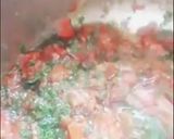 A picture of step 1 of Mutton Dalcha.