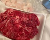 A picture of step 1 of Japanese hamburger steak - Hambagu / ハンバーグ 🤤💗.