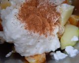 A picture of step 2 of Apple orange oats smoothy.
