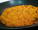 Foto del paso 15 de la receta: Arroz meloso con setas y sobrasada