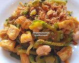 Foto langkah ke 5 dari resep 11. Tumis Pare Tahu Ebi.