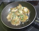 Foto del paso 2 de la receta Setas a la plancha con jamón