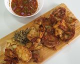รูปขั้นตอนการทำที่ 6 ของ สเต็กไก่ จิ้มแจ่ว คีโต