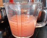 A picture of step 4 of Pink apple jelly with Christmas flavour.