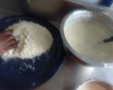 A picture of step 3 of Classic beer batter fish.