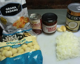 Foto del paso 1 de la receta: Gnocchi con leche de coco