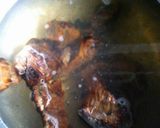 A picture of step 3 of Traditional way of roasting beef and making its stew.