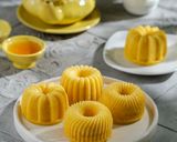 Foto langkah ke 5 dari resep Bolu Labu Kuning lembut.