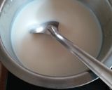 A picture of step 1 of Spongy Rasgulla.