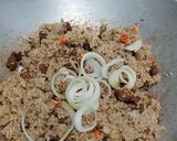 Foto langkah ke 4 dari resep Nasi Goreng Kambing.