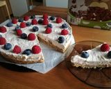 Áfonyás málnás sajttorta recept fázis 5 fotója