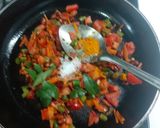 A picture of step 3 of Namkeen Vermicelli -without onion and garlic.