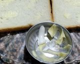 A picture of step 1 of Bread with lots of veg.