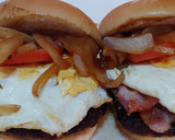 Foto del paso 12 de la receta: Hamburguesas caseras bacon, queso azul y masala