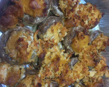 Foto del paso 4 de la receta: Champiñones rellenos de paté de romesco con virutas de pollo a la Cajún