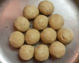 A picture of step 5 of Gulab jamun from (Leftover Roti).