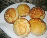A picture of step 6 of Soufflé pancakes.