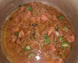 A picture of step 4 of Chana gravy.