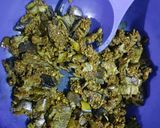 A picture of step 4 of Banana peels sabji.