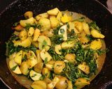 A picture of step 6 of Methi Baby Potatoes Dry sabzi.