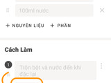 Cách đăng công thức trên Cookpad