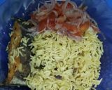 A picture of step 4 of Fish pilau # My favorite Easter dish contest #.