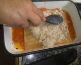 Foto del paso 6 de la receta: Lasaña de pollo jamón y queso