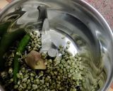 A picture of step 1 of Sprouts cheela.