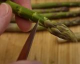 Zöld, és fehér spárga főzése recept fázis 1 fotója