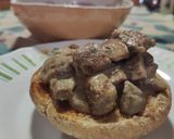 Foto del paso 7 de la receta: Solomillo de ternera con setas al roquefort🥩🍄‍🟫🧀