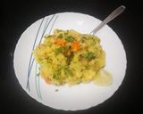 A picture of step 6 of Mix veg Upma.