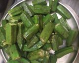 मसाला भिंडी (Masala bhindi recipe in hindi) रेसिपी चरण 4 फोटो