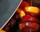 عکس مرحله 1 از دستور میوه آب‌نباتی یخی(تانگلو یا میوه شیشه ای)