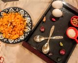A picture of step 6 of Anday ka halwa.