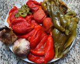 Une image de l'étape 3 de Poivrons 🌶️ rouge 🫑 vert toast estival.